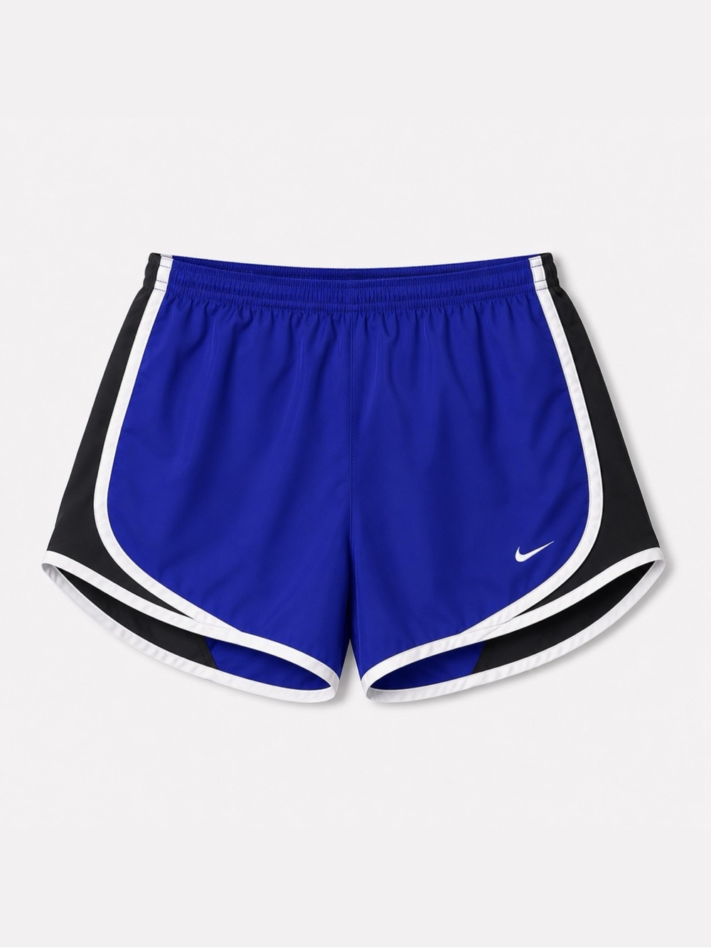 Nike Women's Dri-fit Tempo Track 3.5 Short in Blue/Black/White